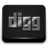 Digg Gray 2 Icon